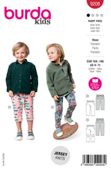 Patron Burda kids n°9208 : Pantalon