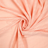 Jersey pointelle 100% coton saumon