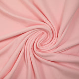 Maille polo coton fin rose clair
