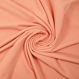 Maille polo coton fin saumon