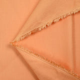 Linen viscose twill doupionné salmonette