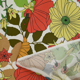 Coton élasthanne Liv orange