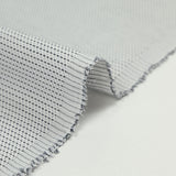 Popeline polycoton tissée-teinte géométrique gris