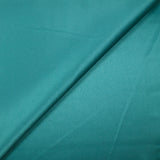 Satin polyester uni Inès vert canard