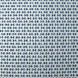 Coton élasthanne lever du soleil en pois fond blanc