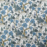 Coton liberty ® Doe a Deer bleu au mètre
