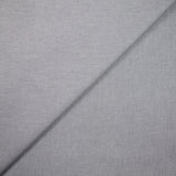 Coton tissé teint gris