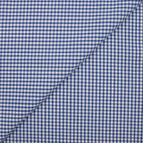 Coton Vichy 3mm bleu roi