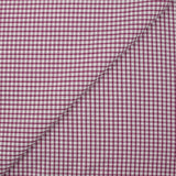 Coton Vichy 3mm prune