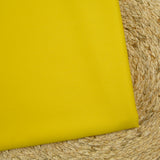 Crêpe polyester jaune soleil