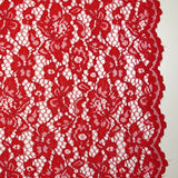 Dentelle festonnée Maud rouge