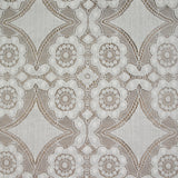 Dentelle polyester bohème blanc