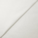 Jersey 100% coton nid d'abeille blanc