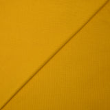 Jersey bord-côte tubulaire jaune soleil