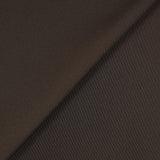 Jersey de polyester lourd double face marron et noir