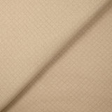 Jersey matelassé 100% coton petits losanges beige