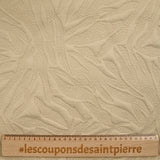 Fondo de beige de Matelassé Jersey