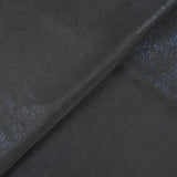 Maille fine Lurex bleu fond noir