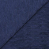 Maille fine plissée marine