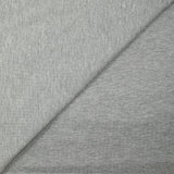 Maille polo coton gris chiné