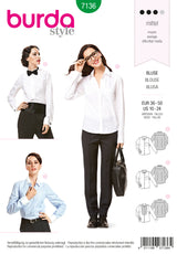 Patron n°: 7136 Chemisier, Blouse