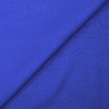 Mousseline de 100% soie unie bleu électrique