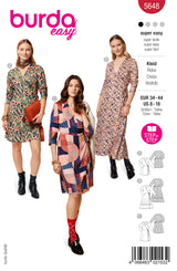 Patron Burda n°5648 : Robe