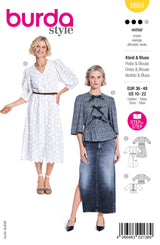 Patron Burda n°5669 : Robe & Blouse