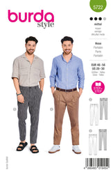 Patron Burda n°5722 : Pantalon