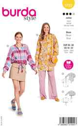 Patron Burda n°5723 : Blouse