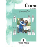 Patron de Couture Enfant Salopettes COCO 2/12 ans