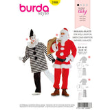 Patron n°: 2466 Déguisement Père Noël et Pierrot