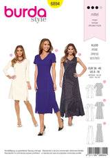 Patron n°6894 : Robe col en V