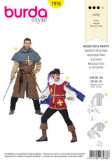 Patron n°7976 : Mousquetaire et Ecuyer
