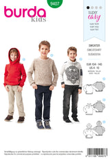 Patron n°9407 : Sweat-shirt