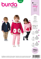 Patron n°9425 : Veste, Gilet à capuche
