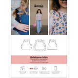 Patron plastron et pull sans manches enfant BRISBANE KIDS