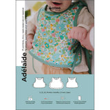 Patron plastron, pull sans manches et bavoir bébé ADÉLAÏDE