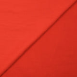Polyester fluide satiné Alba rouge feu