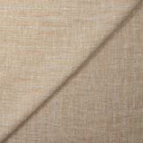 Polyviscose doupionnée rayure Lurex Manon fond sable