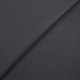 Popeline de coton élasthanne gris anthracite