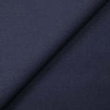Popeline de coton Noé bleu marine