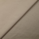 Popeline de coton satinée beige poudré