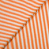 popeline-de-coton-tissee-teinte-rayee-3mm-mandarine