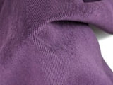 Velours polyester fines côtes noir