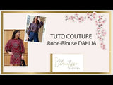 Patron de couture Blouse-Robe DAHLIA