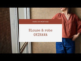 Patron de Couture Femme OKINAWA blouse et robe