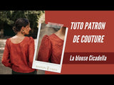 Patron de couture blouse CICADELLA