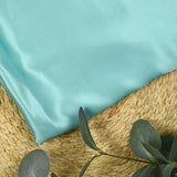 Satin de soie 100% aigue-marine