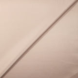 Satin polyester uni Inès beige rosé